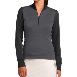 Nike Golf Women's Dri-FIT Gray 1/2 Zip Pullover